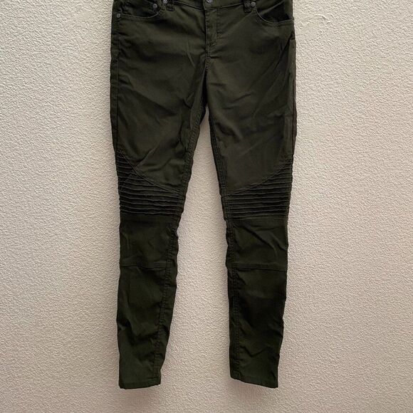 Prana prAna Brenna Moto Pants Size 2 / Green Nylon Blend Hiking Outdoor Camping - Picture 4 of 5